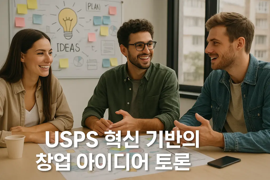 USPS 혁신 기반의 창업 아이디어 토론