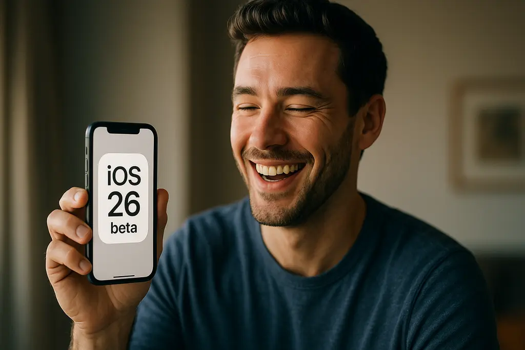 iOS 26 베타 버전을 사용하며 만족하는 사용자