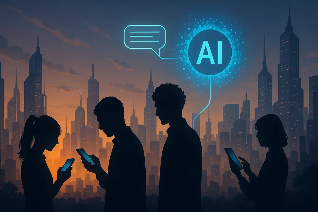 미래 모바일 기술과 AI 상호작용