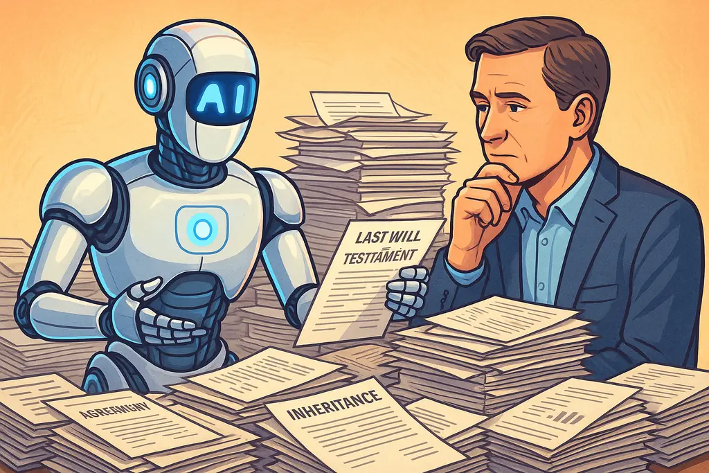 AI 유산 처리, 복잡한 상속 과정을 혁신하는 기술