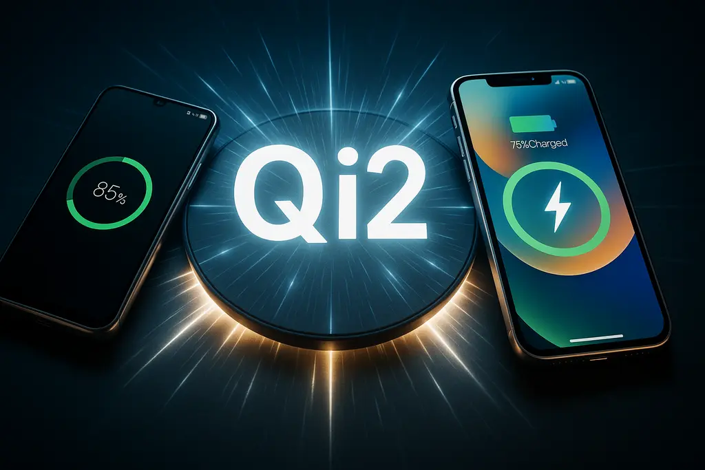 정확한 자석 정렬로 효율적인 충전이 이루어지는 Qi2 무선 충전기