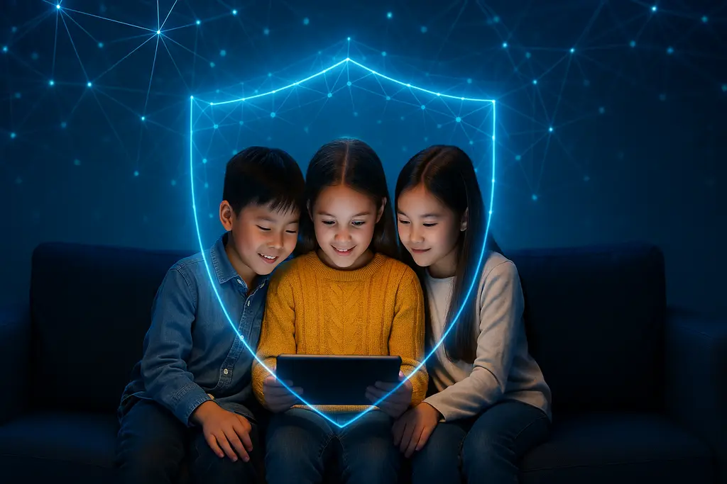 온라인 세상에서 아이들을 보호하는 디지털 안전망