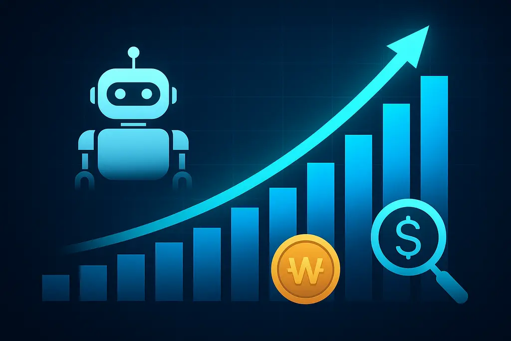 로봇 기술 투자의 기회를 보여주는 비주얼