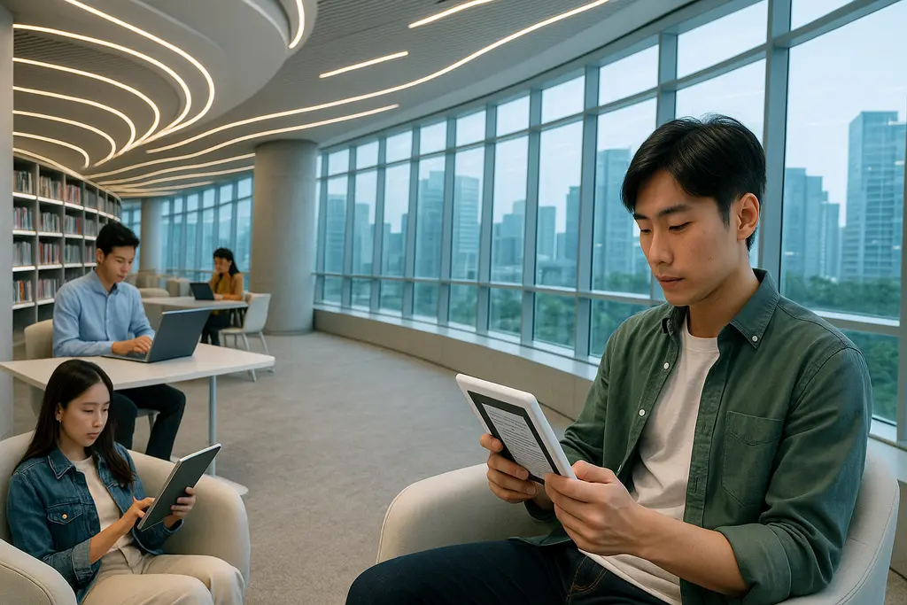 미래의 디지털 독서 환경