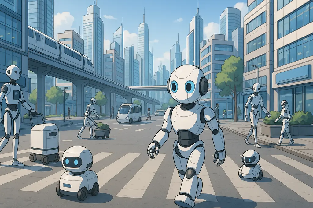 로봇 기술이 만들어갈 미래 도시 풍경