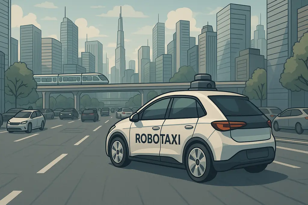 로봇 택시가 변화시킬 미래 도시 교통 풍경