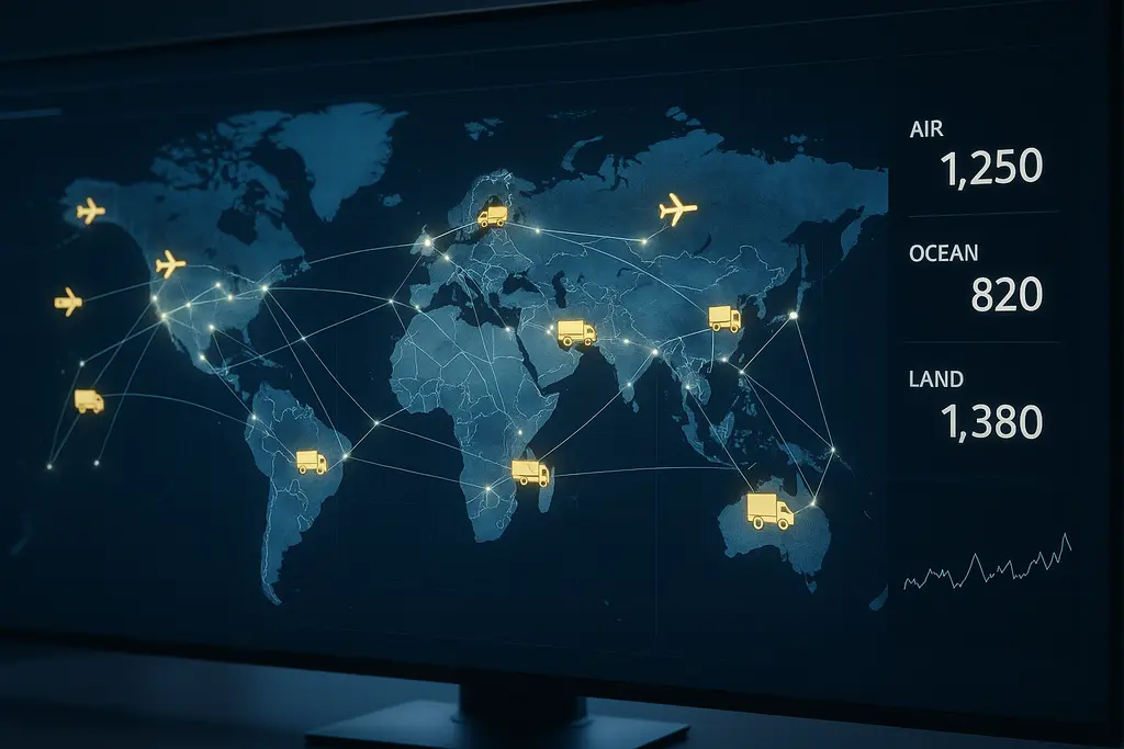 글로벌 공급망을 실시간으로 관리하는 AI 시스템