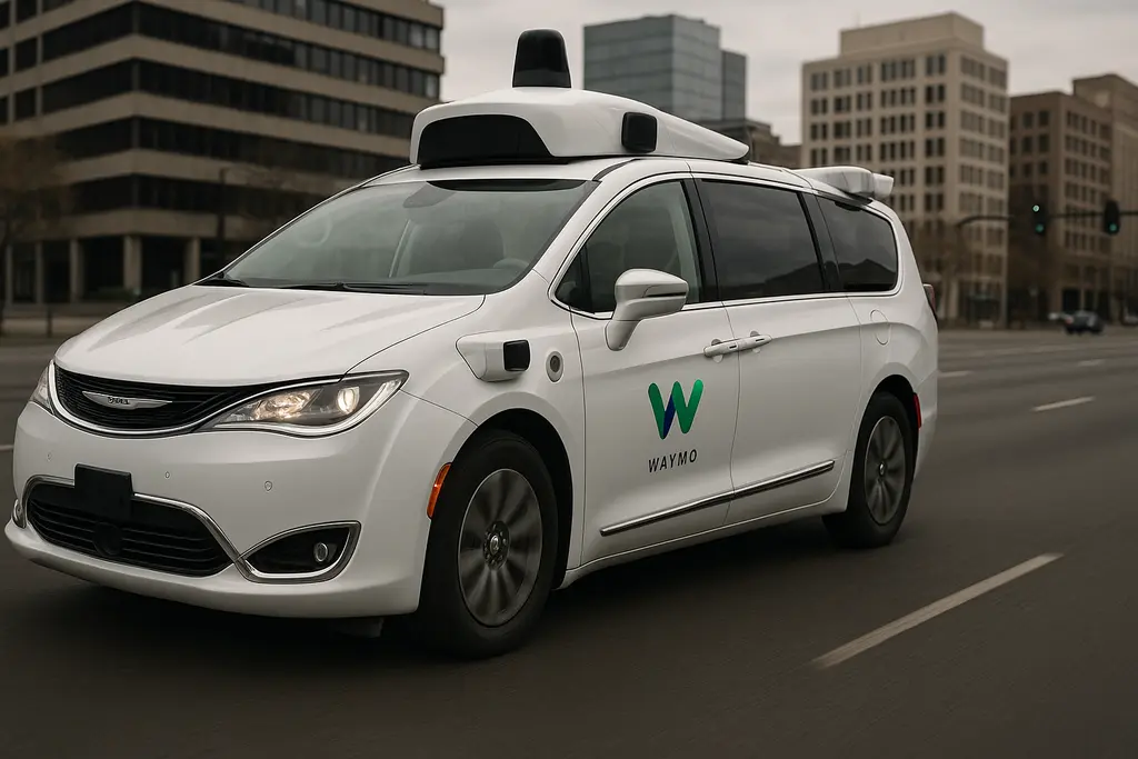 서울 도심을 달리는 웨이모 로보택시