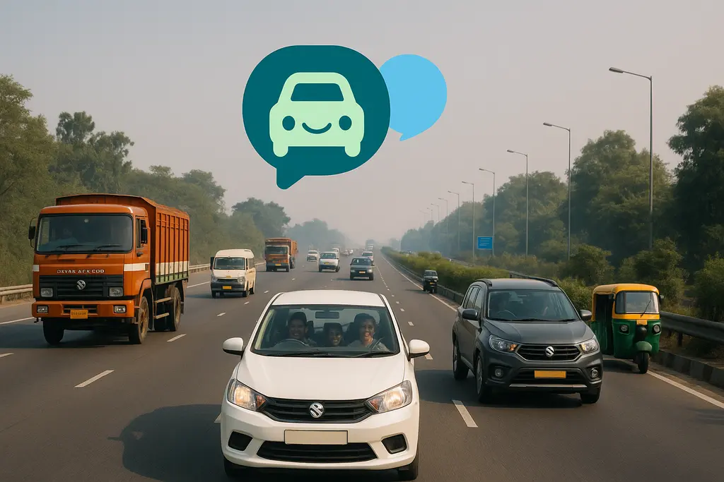 인도_고속도로_차량공유_풍경